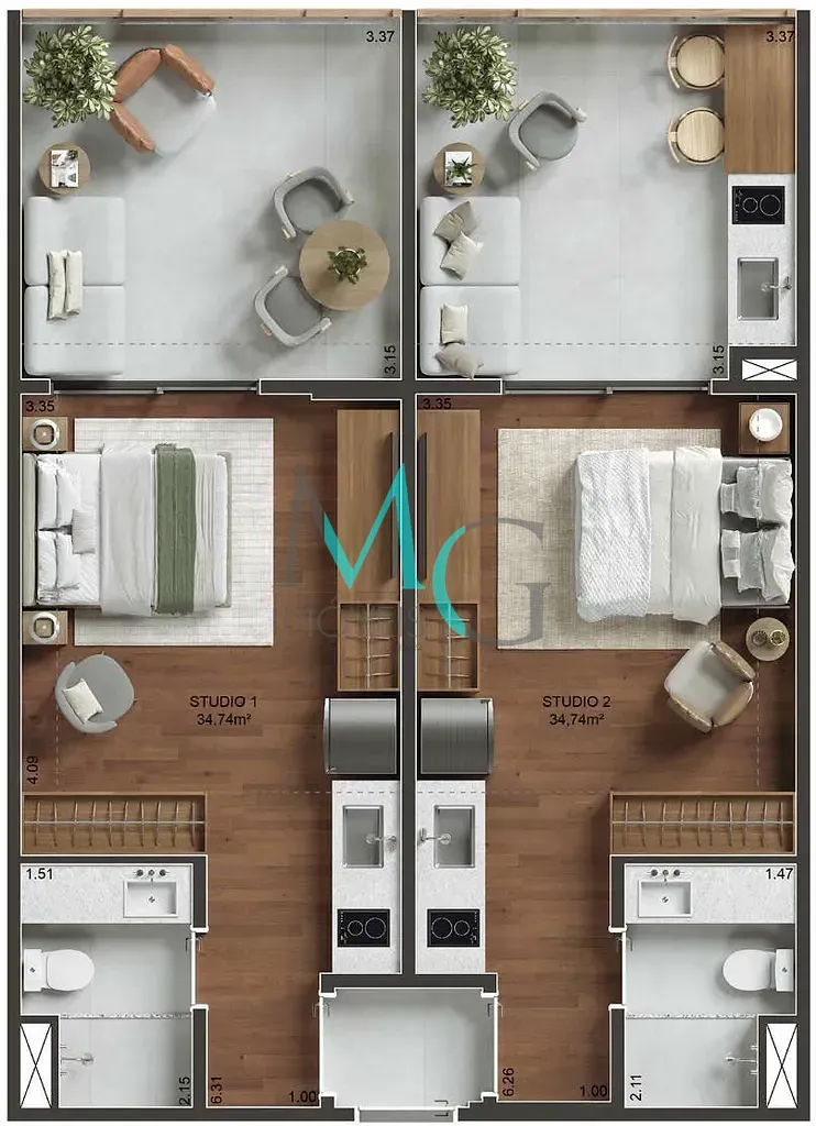 Apartamento, 1 quarto, 78 m² - Foto 18