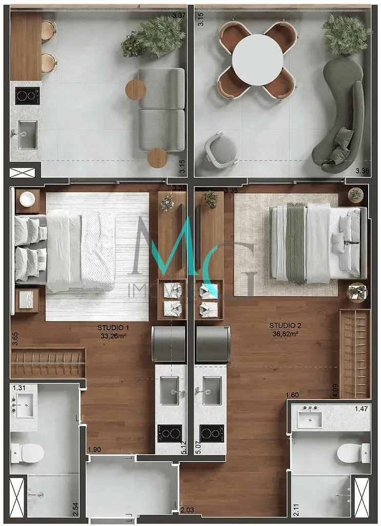 Apartamento, 2 quartos, 70 m² - Foto 20