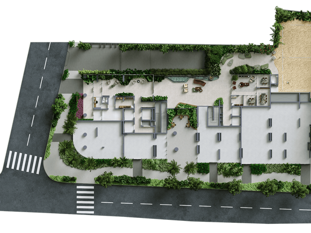 Planta do Loja - Loja à venda 180.23M² Moema São Paulo - SP | Vert Vila Nova - Lojas | Correteria Imóveis