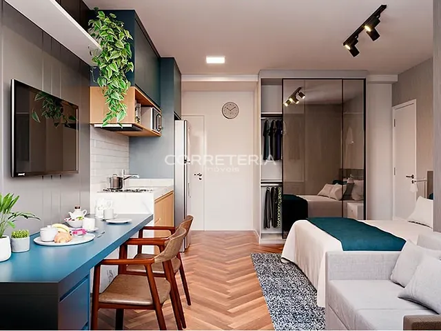 Studio 1 quarto e 1 banheiro, à venda, no bairro Barra Funda em São Paulo