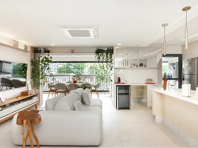 Apartamento 2 quartos e 3 banheiros, à venda, no bairro Brooklin Paulista em São Paulo