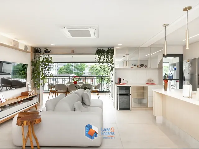 Apartamento 2 quartos e 3 banheiros, à venda, no bairro Brooklin Paulista em São Paulo