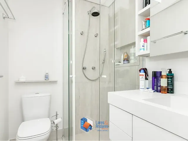 Apartamento 2 quartos e 3 banheiros, à venda, no bairro Brooklin Paulista em São Paulo