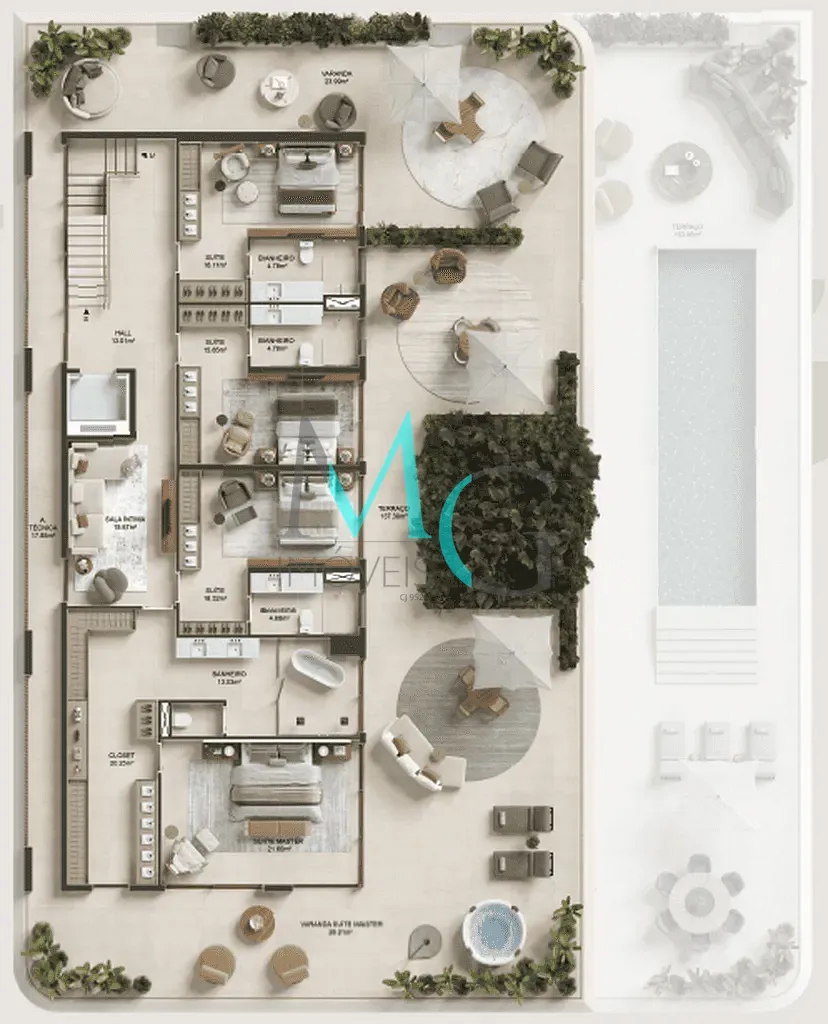 Apartamento, 4 quartos, 1189 m² - Foto 41