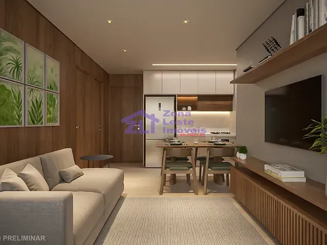 Apartamento 2 quartos e 1 banheiro, à venda, no bairro Mooca em São Paulo