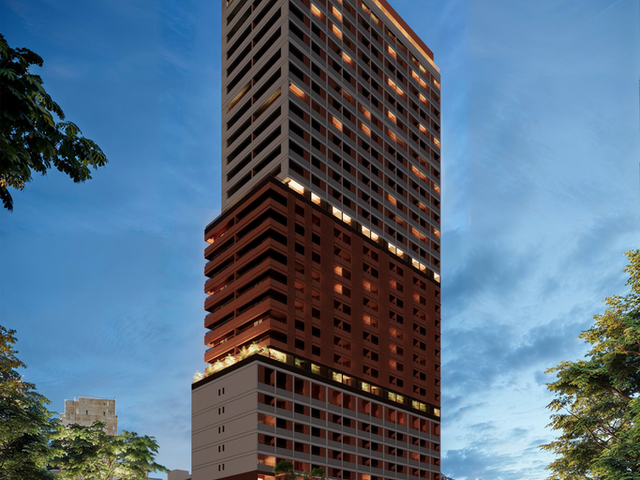 Foto do Apartamento - Sala com Área Ext. à venda 47.4M² Tatuapé São Paulo - SP | Praça Japi - Comercial | Lares e Andares Imóveis