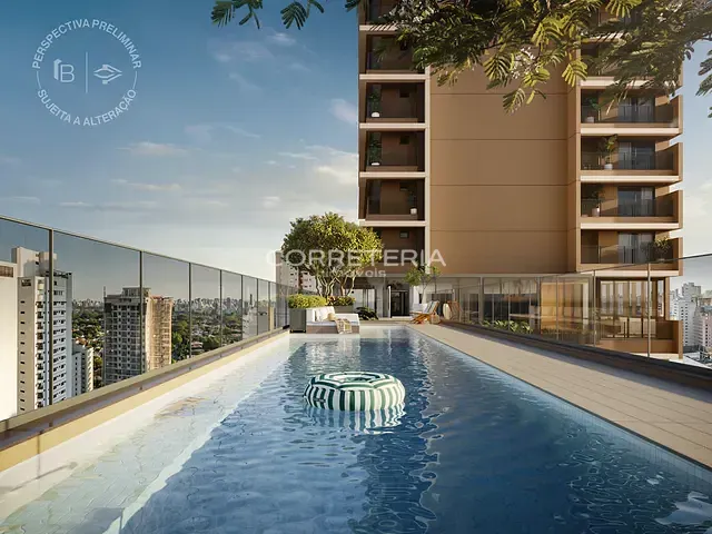 Apartamento 1 quarto e 1 banheiro, à venda, no bairro Pinheiros em São Paulo