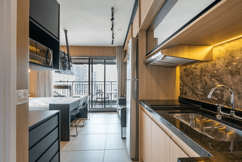 Studio à venda 1 Quarto 27M² Santo Amaro São Paulo - SP