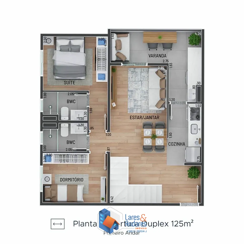 Cobertura, 3 quartos, 125 m² - Foto 16