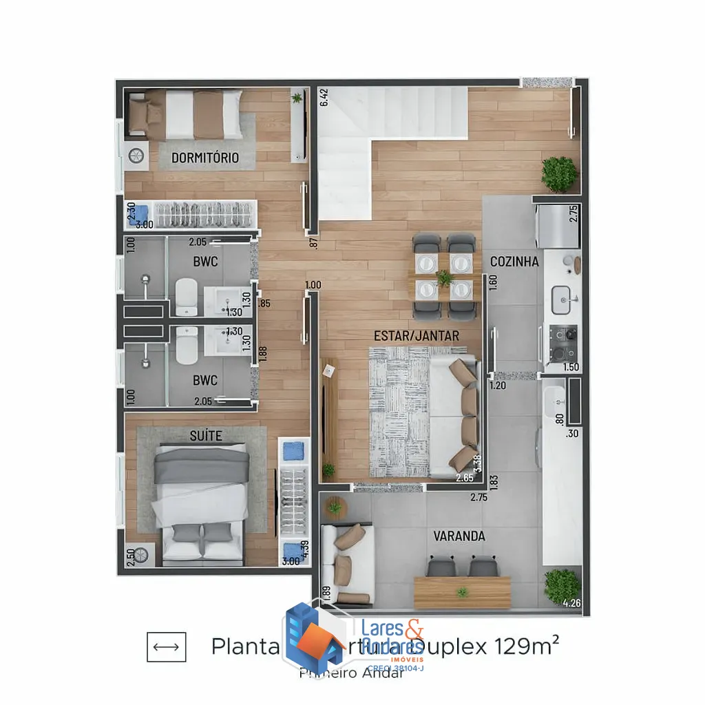 Cobertura, 3 quartos, 125 m² - Foto 18