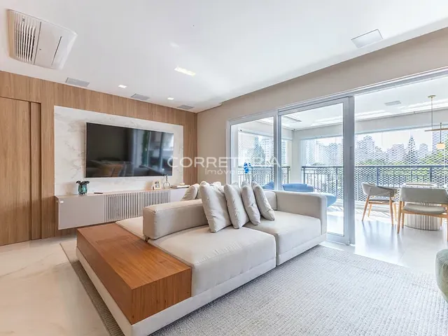 Apartamento 3 quartos e 5 banheiros, à venda, no bairro Moema em São Paulo