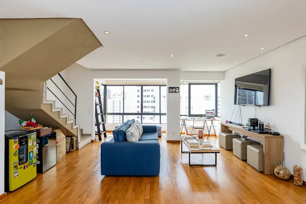 Cobertura Duplex à venda 2 Quartos 1 Suite 3 Vagas 210M² Brooklin Paulista São Paulo - SP