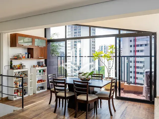 Cobertura / Penthouse 2 quartos e 4 banheiros, à venda, no bairro Brooklin Paulista em São Paulo