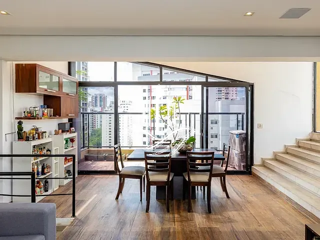 Cobertura / Penthouse 2 quartos e 4 banheiros, à venda, no bairro Brooklin Paulista em São Paulo
