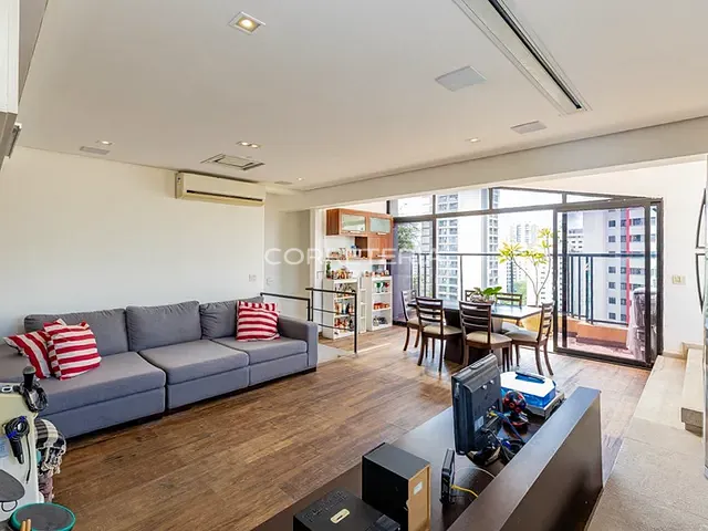 Cobertura / Penthouse 2 quartos e 4 banheiros, à venda, no bairro Brooklin Paulista em São Paulo