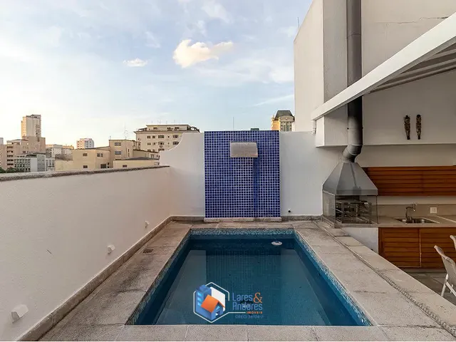 Cobertura / Penthouse 2 quartos e 3 banheiros, à venda, no bairro Higienópolis em São Paulo