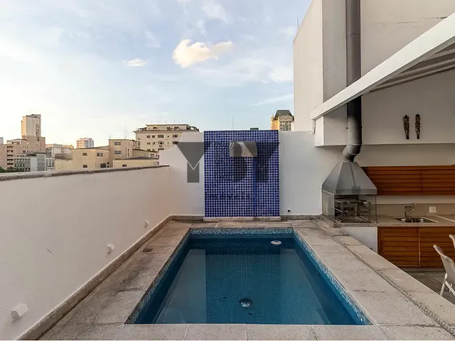 Cobertura / Penthouse 2 quartos e 3 banheiros, à venda, no bairro Higienópolis em São Paulo