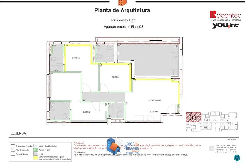Apartamento, 3 quartos, 95 m² - Foto 49