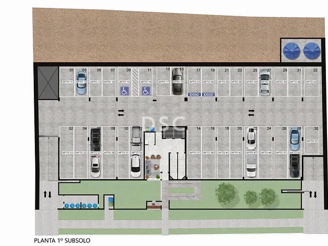 Apartamento 2 quartos e 2 banheiros, à venda, no bairro Boa Vista em Curitiba