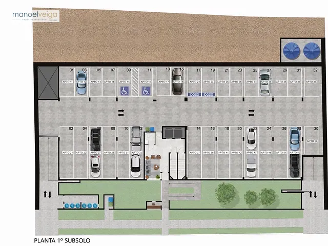 Apartamento 2 quartos e 2 banheiros, à venda, no bairro Boa Vista em Curitiba