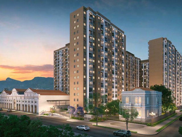Foto do Apartamento - Apartamento à venda 2 Quartos 36M² São Cristóvão Rio de Janeiro - RJ | Luzes do Rio | MG IMÓVEIS