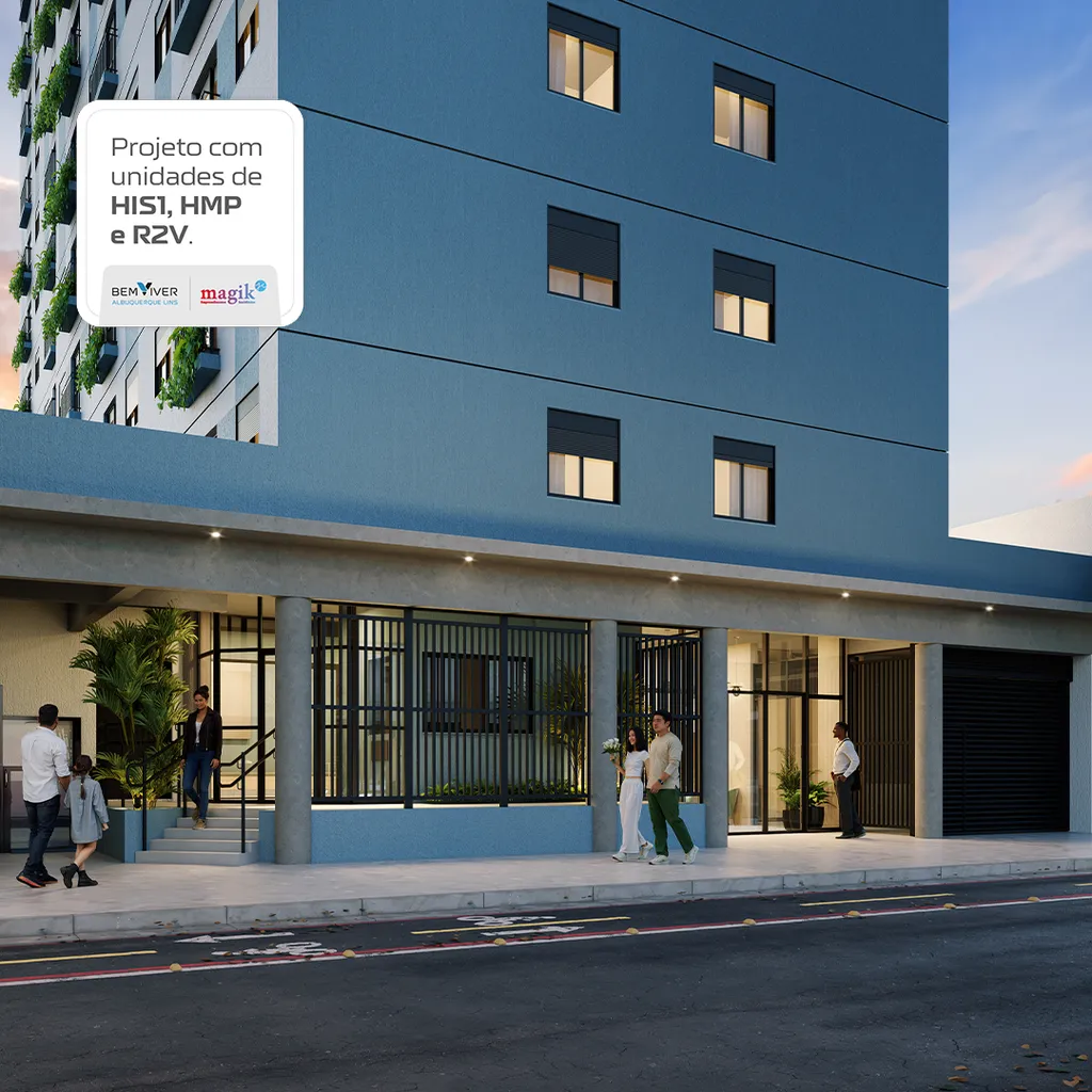 Apartamento à venda 2 Quartos 34.65M² Santa Cecília São Paulo - SP | Bem Viver Albuquerque Lins