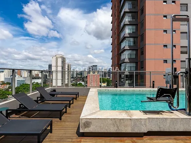 Studio 1 quarto e 1 banheiro, à venda, no bairro Santo Amaro em São Paulo