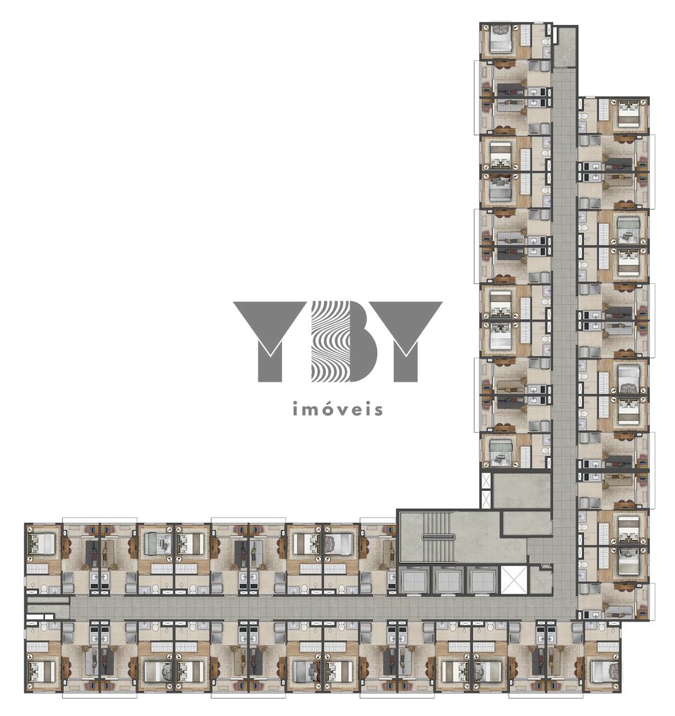 Apartamento, 1 quarto, 34 m² - Foto 30