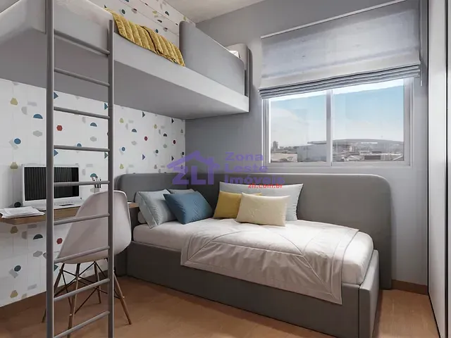Apartamento 2 quartos e 1 banheiro, à venda, no bairro Vila Carmosina em São Paulo