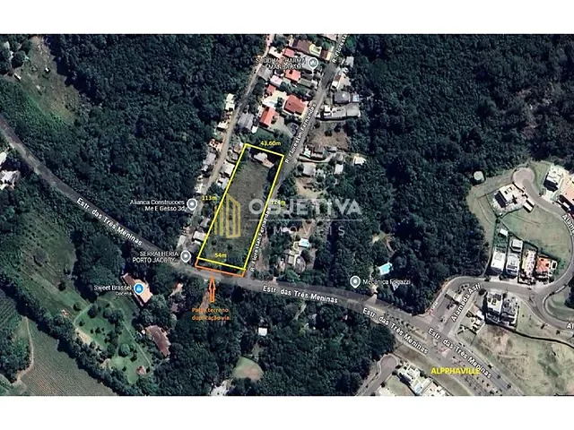 Terreno à venda, no bairro Aberta dos Morros em Porto Alegre