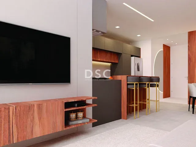 Apartamento 3 quartos e 3 banheiros, à venda, no bairro Bacacheri em Curitiba