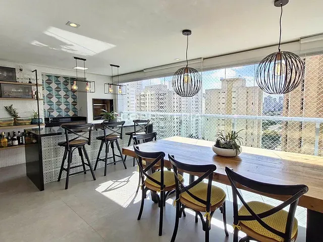 Apartamento 1 quarto e 5 banheiros, à venda, no bairro Brooklin Paulista em São Paulo