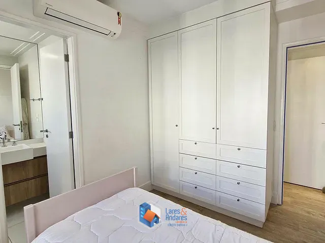 Apartamento 1 quarto e 5 banheiros, à venda, no bairro Brooklin Paulista em São Paulo