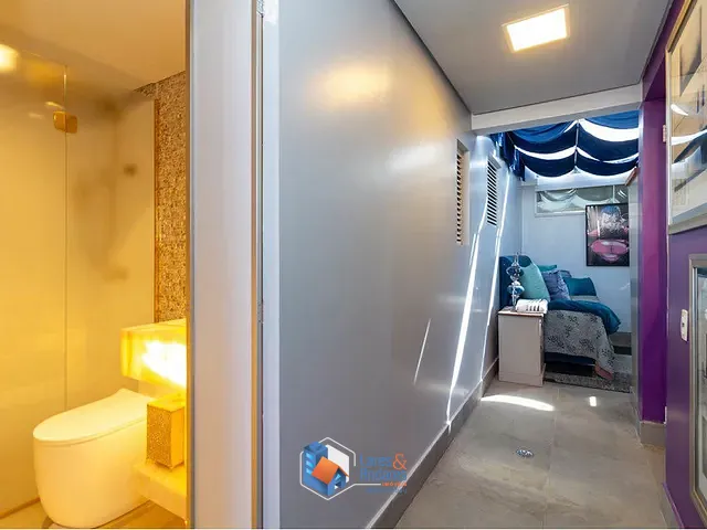 Studio 1 quarto e 2 banheiros, à venda, no bairro Centro em São Paulo