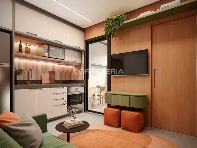 Studio 1 quarto e 1 banheiro, à venda, no bairro Perdizes em São Paulo