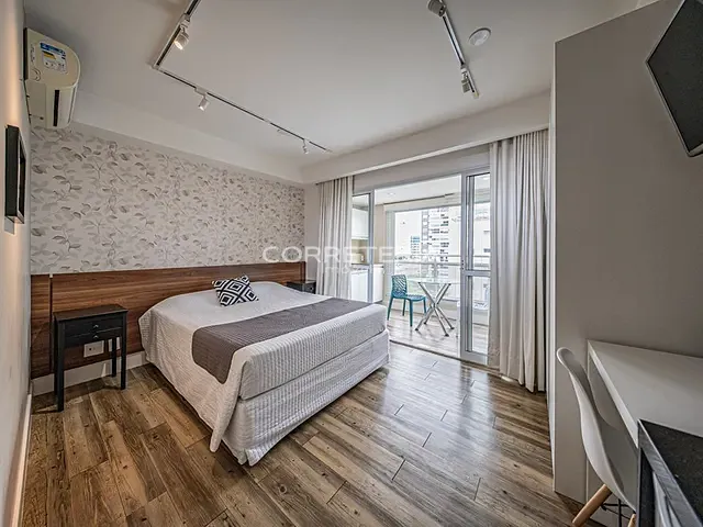 Apartamento 1 quarto e 1 banheiro, à venda, no bairro Campo Belo em São Paulo
