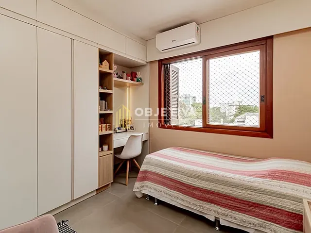 Apartamento 3 quartos e 3 banheiros, à venda, no bairro Menino Deus em Porto Alegre