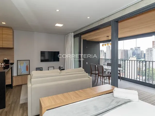 Apartamento 1 quarto e 1 banheiro, à venda, no bairro Itaim Bibi em São Paulo