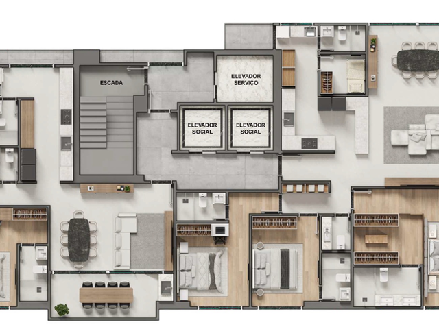 Apartamento 3 quartos e 5 banheiros, à venda, no bairro Aeroclube em João Pessoa
