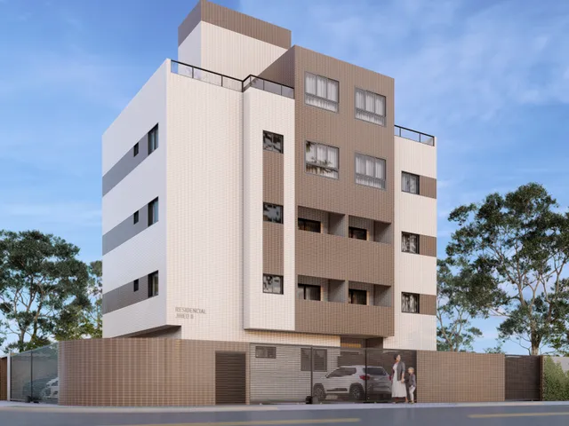 Apartamento 2 quartos e 2 banheiros, à venda, no bairro Mangabeira em João Pessoa