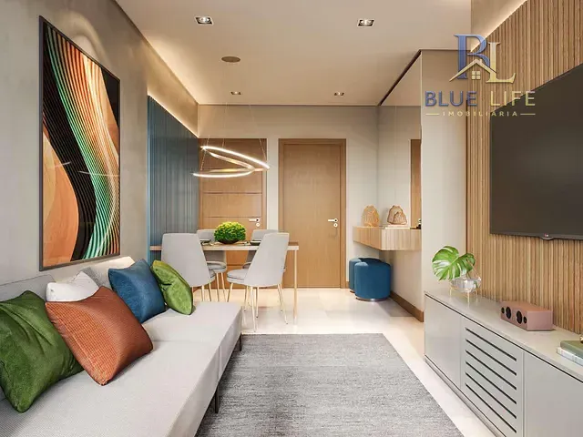 Apartamento 3 quartos e 2 banheiros, à venda, no bairro Praia de Itaparica em Vila Velha
