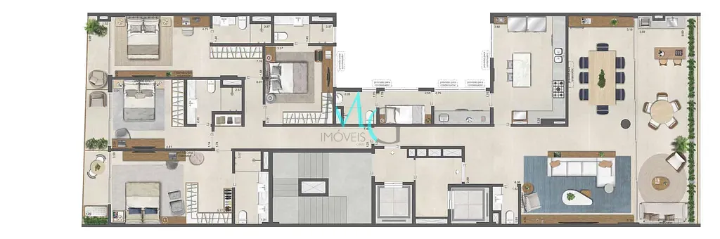 Apartamento, 4 quartos, 227 m² - Foto 32