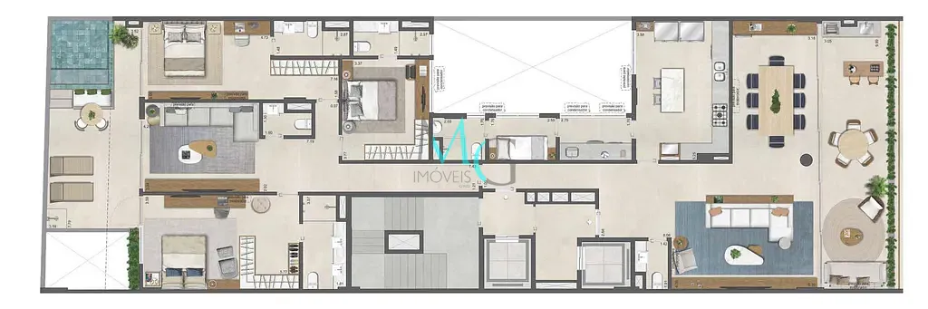 Apartamento, 4 quartos, 227 m² - Foto 34