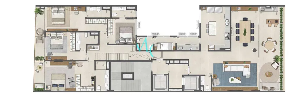 Apartamento, 4 quartos, 227 m² - Foto 35