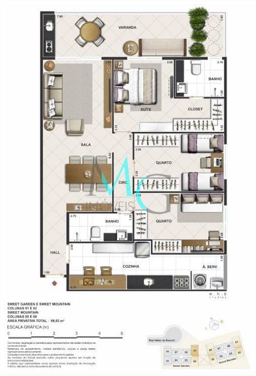 Cobertura, 2 quartos, 165 m² - Foto 23