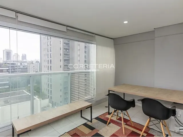 Studio 1 quarto e 1 banheiro, à venda, no bairro Brooklin Paulista em São Paulo