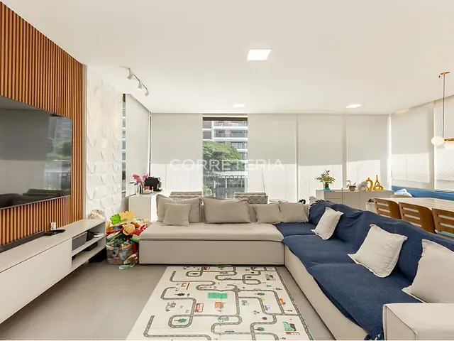 Apartamento 3 quartos e 4 banheiros, à venda, no bairro Brooklin Novo em São Paulo