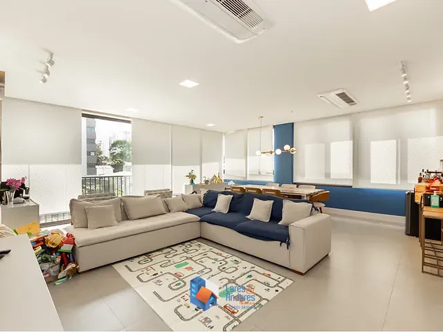 Apartamento 3 quartos e 4 banheiros, à venda, no bairro Brooklin Novo em São Paulo