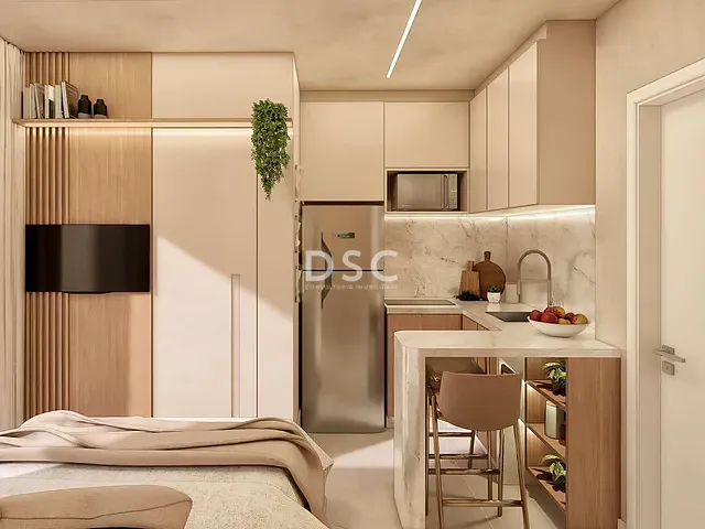 Apartamento 1 quarto e 1 banheiro, à venda, no bairro Alto da Glória em Curitiba