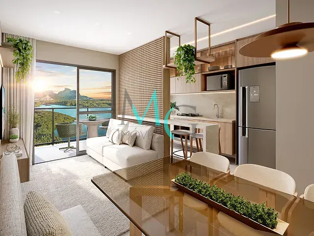 Apartamento 2 quartos e 2 banheiros, à venda, no bairro Barra da Tijuca em Rio de Janeiro